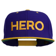 Halloween Hero Embroidered Snapback Cap