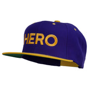 Halloween Hero Embroidered Snapback Cap