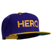 Halloween Hero Embroidered Snapback Cap