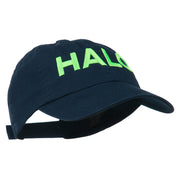 HALO Embroidered Low Profile Washed Cap