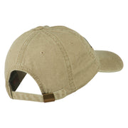 Golf 19th Hole Embroidered Washed Cap