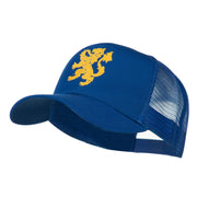 Heraldic Lion Embroidered Cap