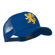 Heraldic Lion Embroidered Cap