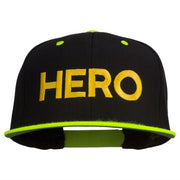 Halloween Hero Embroidered Snapback Cap