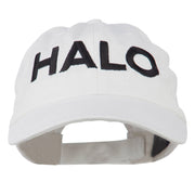 HALO Embroidered Low Profile Washed Cap