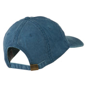 Golf 19th Hole Embroidered Washed Cap