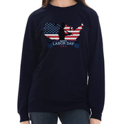 Happy Labor Day Unisex Ring Spun Cotton Premium Long Sleeve T-shirt