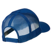 Horse Hoof Mascot Embroidered Mesh Back Cap