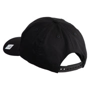 Marines The Few The Proud Embroidered 6 Panel Structured Cotton Twill Cap Made in USA - Black OSFM