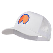 Horse Hoof Mascot Embroidered Mesh Back Cap