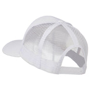 Horse Hoof Mascot Embroidered Mesh Back Cap