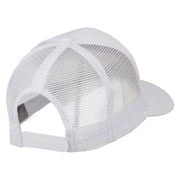 Horse Hoof Mascot Embroidered Mesh Back Cap