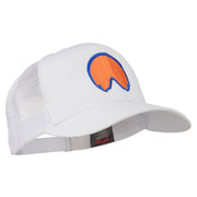 Horse Hoof Mascot Embroidered Mesh Back Cap