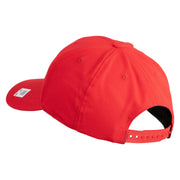Marines The Few The Proud Embroidered 6 Panel Structured Cotton Twill Cap Made in USA - Red OSFM
