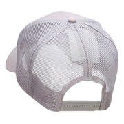 Hooked Embroidered Prostyle Mesh Cap