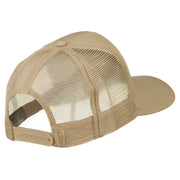 Horse Hoof Mascot Embroidered Mesh Back Cap