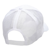 Hooked Embroidered Prostyle Mesh Cap