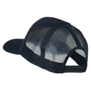 Horse Hoof Mascot Embroidered Mesh Back Cap