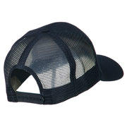 Horse Hoof Mascot Embroidered Mesh Back Cap