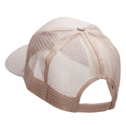 Hooked Embroidered Prostyle Mesh Cap