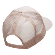 Hooked Embroidered Prostyle Mesh Cap