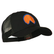 Horse Hoof Mascot Embroidered Mesh Back Cap