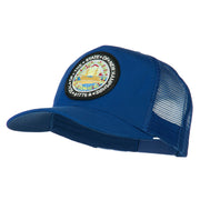 New Hampshire State Patched Mesh Cap