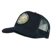 New Hampshire State Patched Mesh Cap