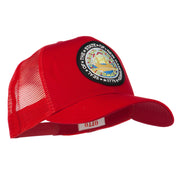 New Hampshire State Patched Mesh Cap