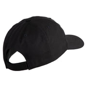 Marines The Few The Proud Embroidered 6 Panel Unstructured Cotton Twill Cap Made in USA - Black OSFM