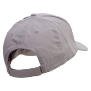 Wild National Landmark Logo Embroidered Low Profile Cap - Grey OSFM