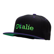 Goalie Embroidered Wool Blend Classic Snapback