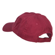 China CHN Flag Embroidered Low Profile Cap