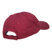 China CHN Flag Embroidered Low Profile Cap