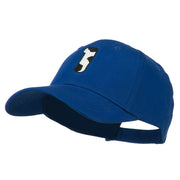 Holstein Number Embroidered Youth Brushed Cap