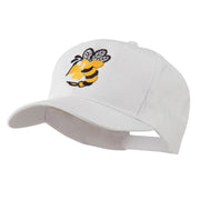 Flying Hornet Mascot Embroidered Cap