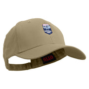 Wild National Landmark Logo Embroidered Low Profile Cap - Khaki OSFM