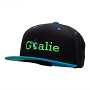 Goalie Embroidered Wool Blend Classic Snapback