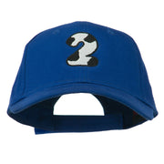 Holstein Number Embroidered Youth Brushed Cap