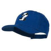 Holstein Number Embroidered Youth Brushed Cap