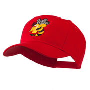 Flying Hornet Mascot Embroidered Cap