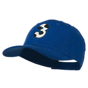 Holstein Number Embroidered Youth Brushed Cap