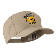 Flying Hornet Mascot Embroidered Cap