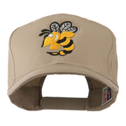 Flying Hornet Mascot Embroidered Cap