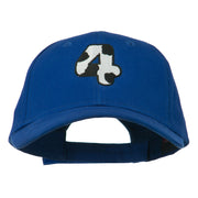 Holstein Number Embroidered Youth Brushed Cap