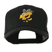 Flying Hornet Mascot Embroidered Cap