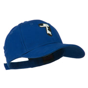 Holstein Number Embroidered Youth Brushed Cap