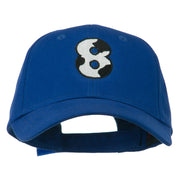 Holstein Number Embroidered Youth Brushed Cap