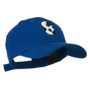 Holstein Number Embroidered Youth Brushed Cap