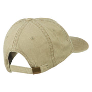 Western Horseshoe Embroidered Washed Cap